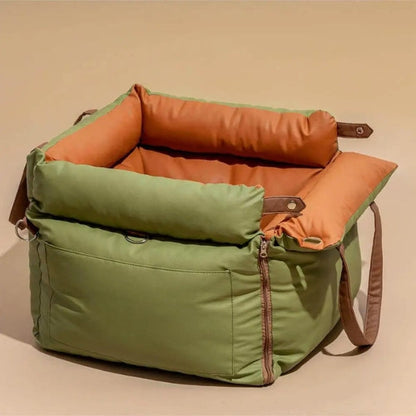 Premium Pet Car Bed & Back Seat Cover
