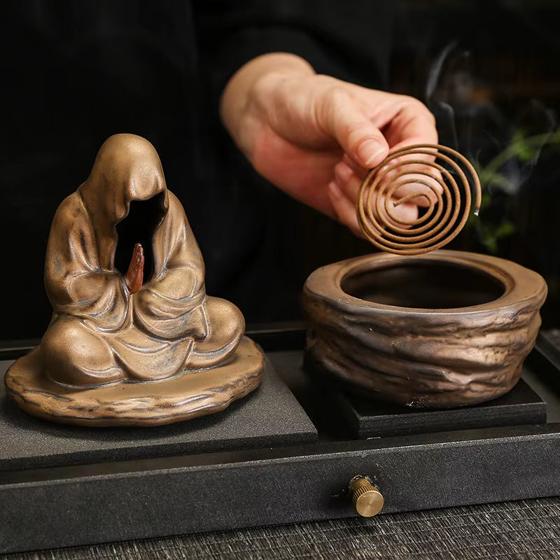 Yeezlab | Quiet Meditation Ceramic Incense Holder