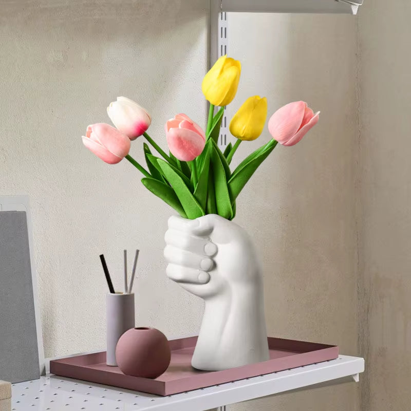 Stylish Handmade Ceramic Flower Vase Decor