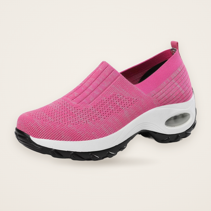 YeezLab Air Cushion walking shoes - Dark pink