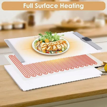 Portable Easy Heat Food Warming Tray Mat