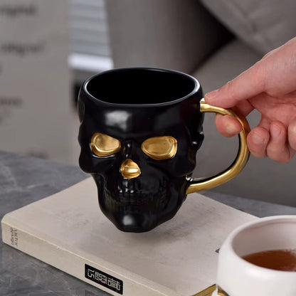 Dark Skull Ceramic Coffee Mug