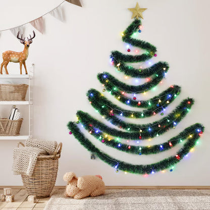 Compact Wall Mount Christmas Tree