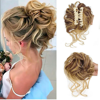Easy Clip-in Curly Bun Hair Extension - Yeezlab
