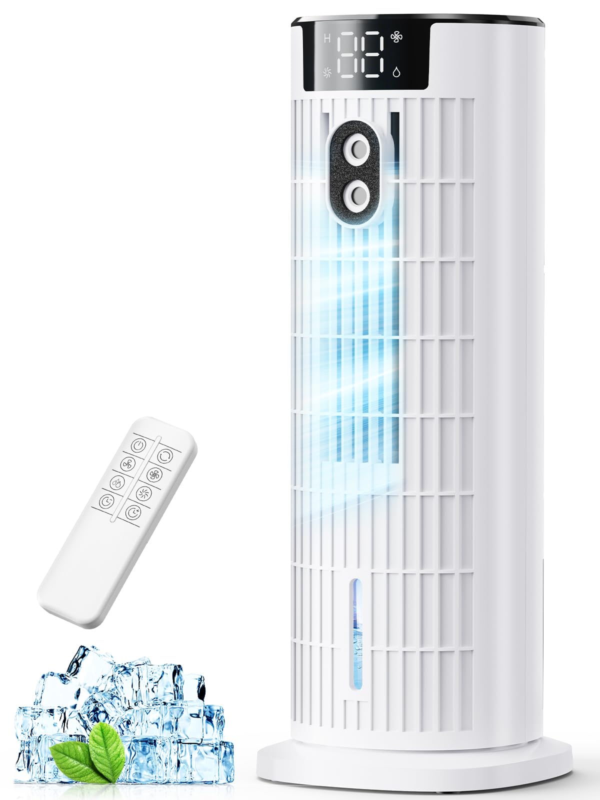 Portable Air Cooler 4-in-1 with Remote Control and Mist Function - yeezlab