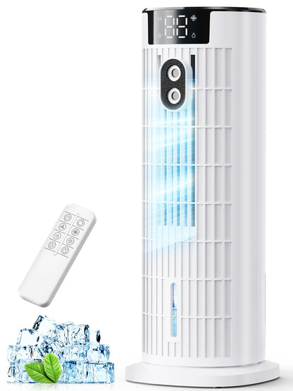 Portable Air Cooler 4-in-1 with Remote Control and Mist Function - yeezlab