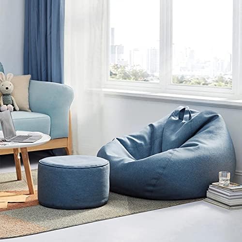 Premium Linen Bean Bag Chair - Comfortable Relaxation Seat - Yeezlab