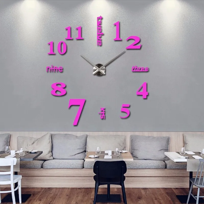 Modern Quartz Wall Timepiece