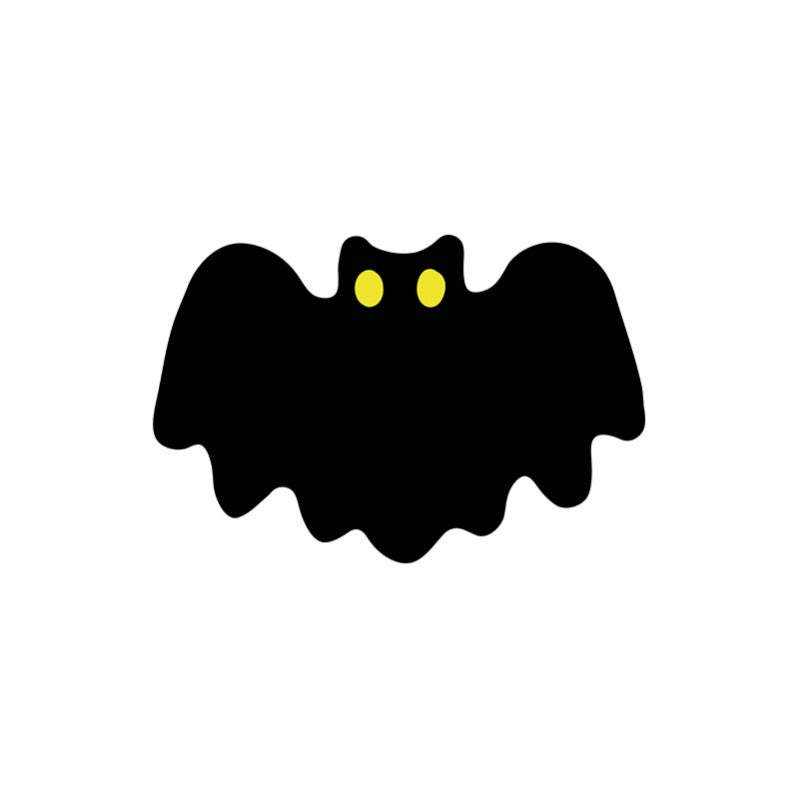 Scary Halloween Bat Welcome Mat
