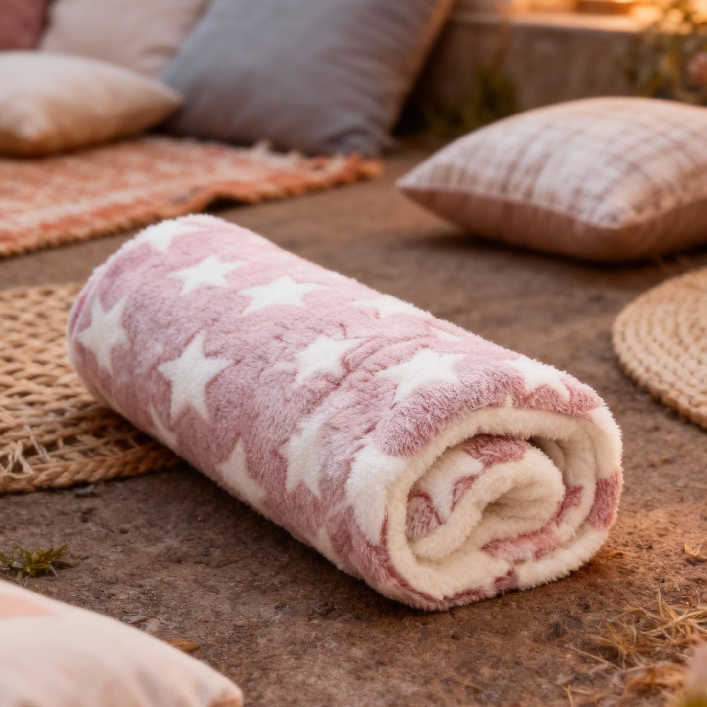 Calming Fleece Pet Blanket
