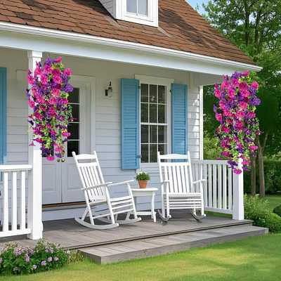 Outdoor UV Hanging Flower Planter