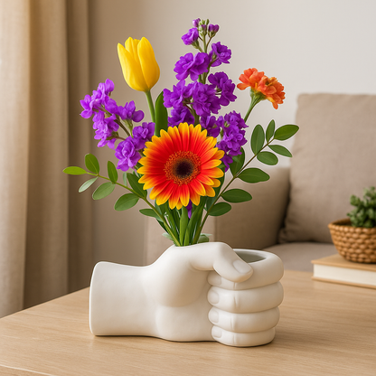 Stylish Handmade Ceramic Flower Vase Decor