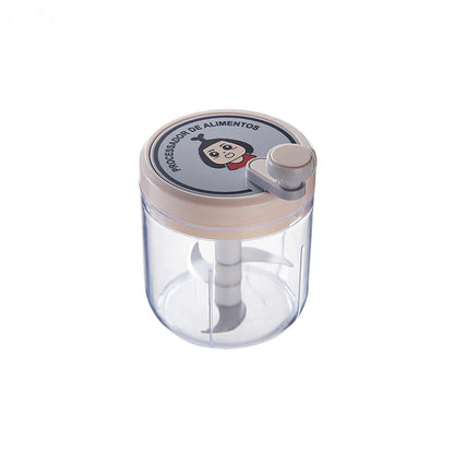 Compact Easy Manual Garlic Food Chopper
