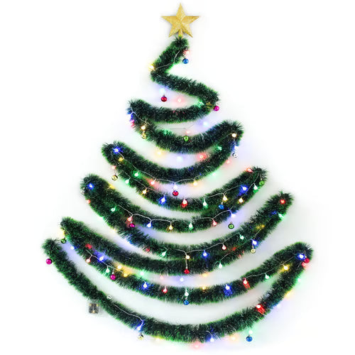 Compact Wall Mount Christmas Tree