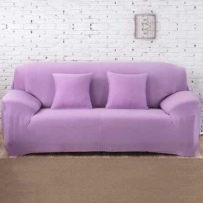Fits Most Sofas Stretchy Slipcover - Solid Colors