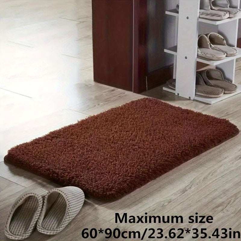 Luxury Plush Bathroom Mat - Ultra Soft Non Slip Bathmat