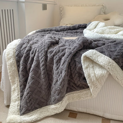 Cozy Plush Throw Blanket for Soft Warmth