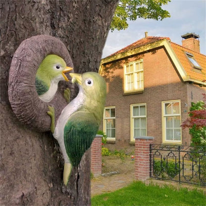 Romantic Couple Tree Art Wall Decor