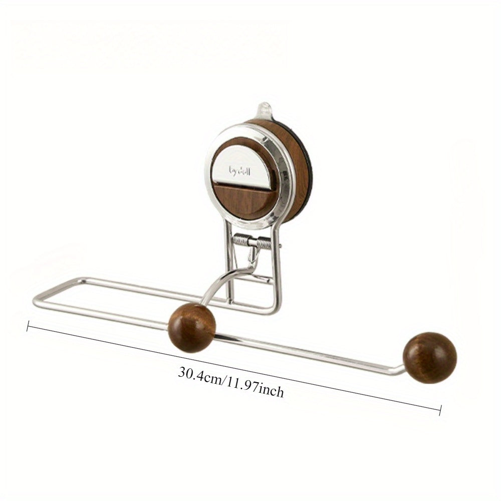 Stick On Stainless Steel Paper Towel Holder
