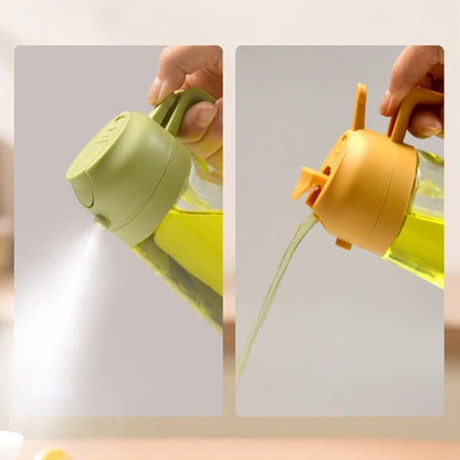 Premium Glass Oil Spray Bottle Dispenser