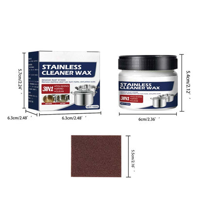 Powerful Nano Stainless Steel Polish Cleaner Wax