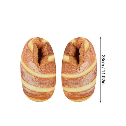 Cozy Bread Soft Slippers