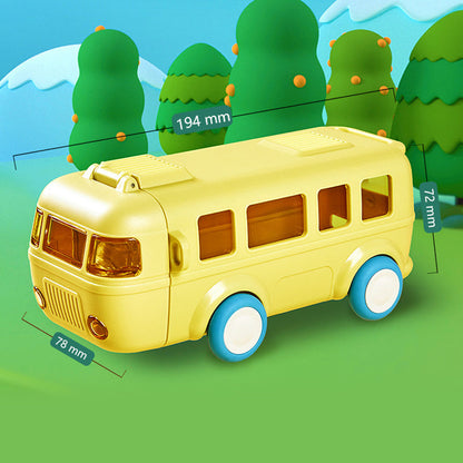 Fun Travel Bus Shaped Water Bottle