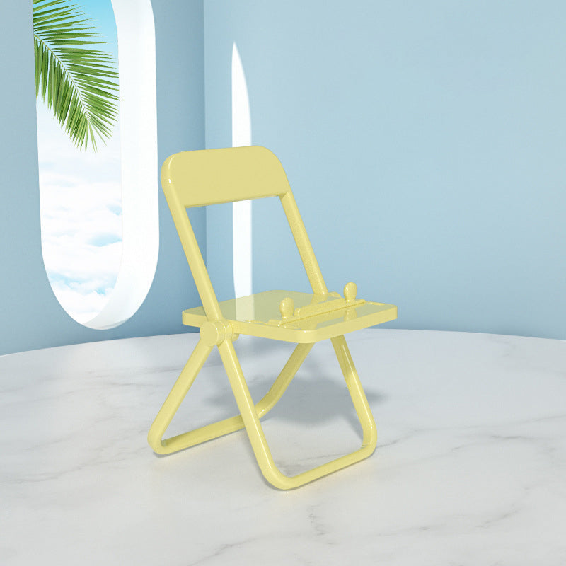Compact Portable Phone Stand Chair