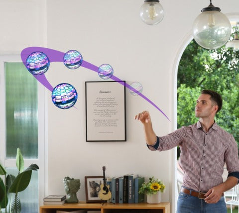 Mini LED Remote Control Drone Toy