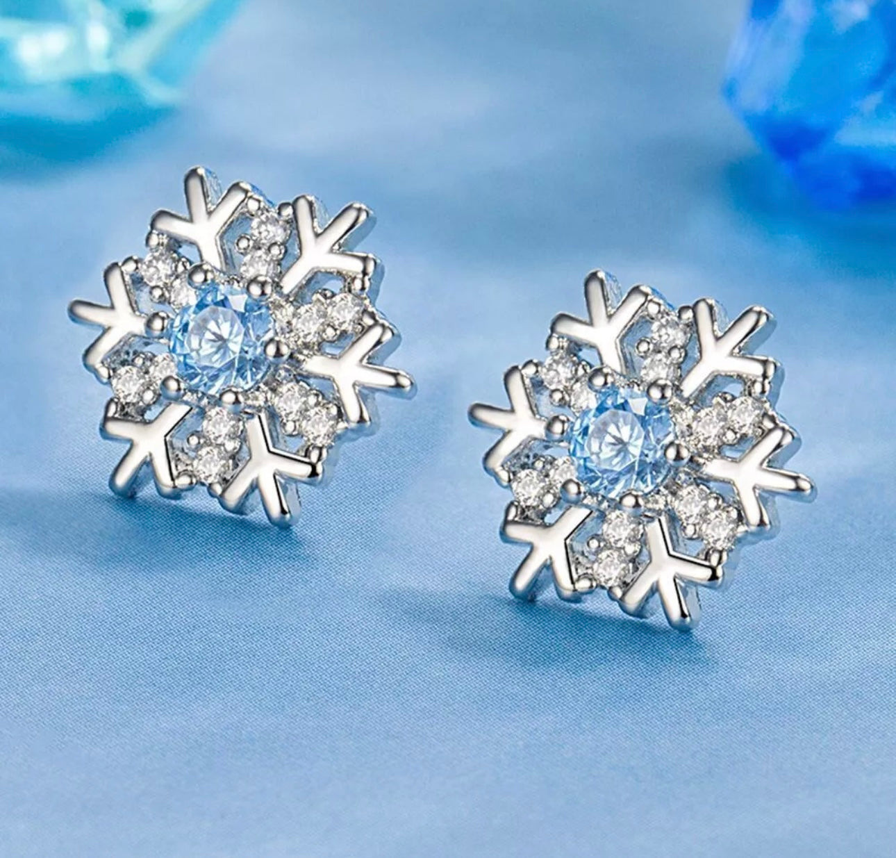 Sparkling Ice Drop Earrings