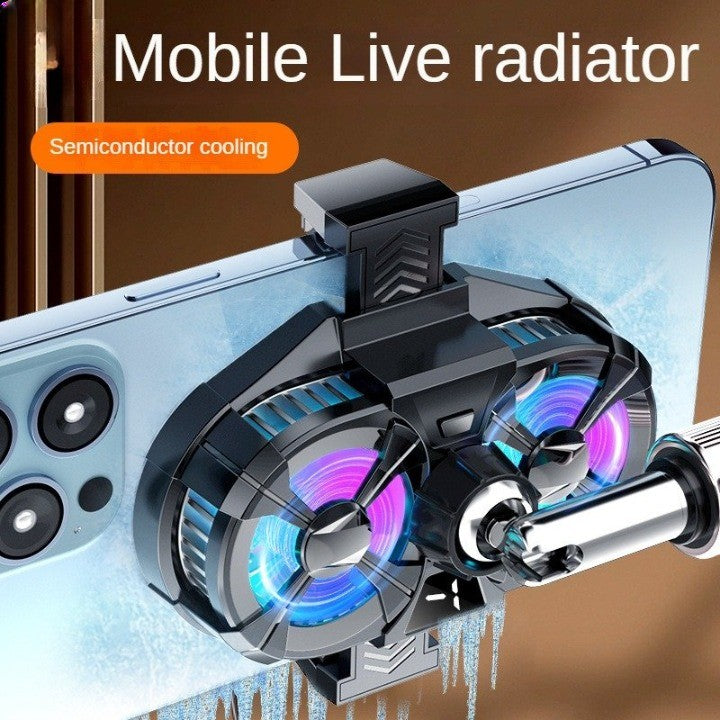 Yeezlab Fast Dual Fan Phone Cooling Pad