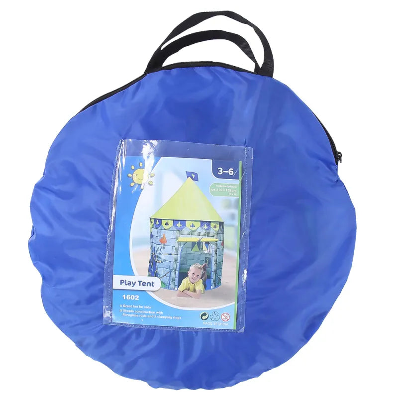 Fun Kids Play Castle Tent with Carry Bag