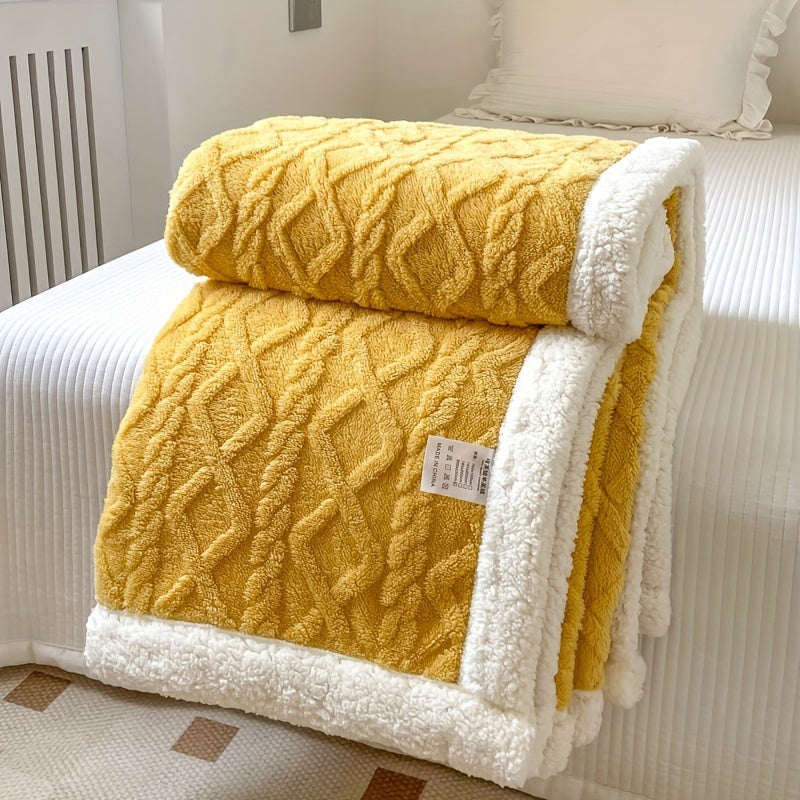 Cozy Plush Throw Blanket for Soft Warmth