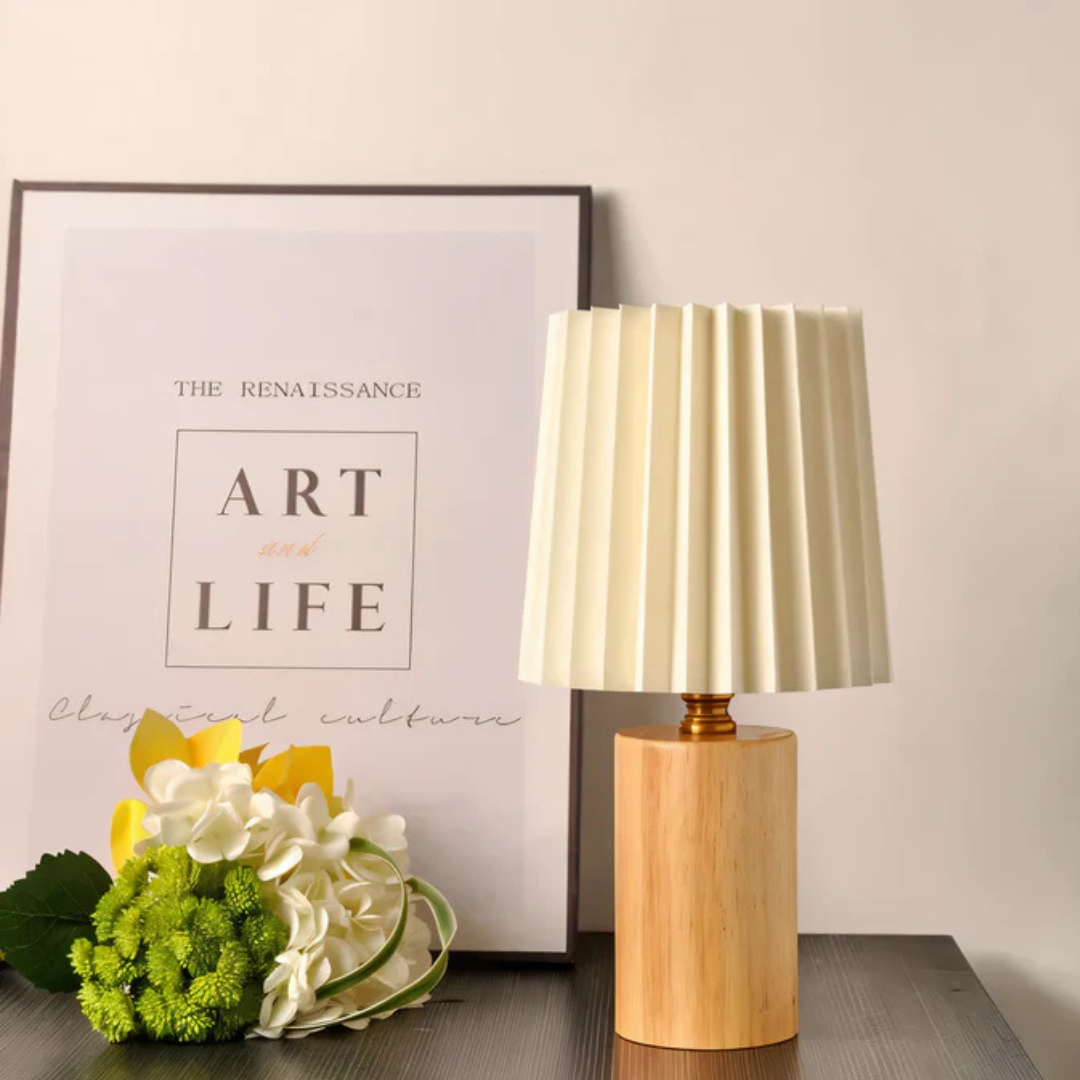 Modern Wooden Desk Light Lamp