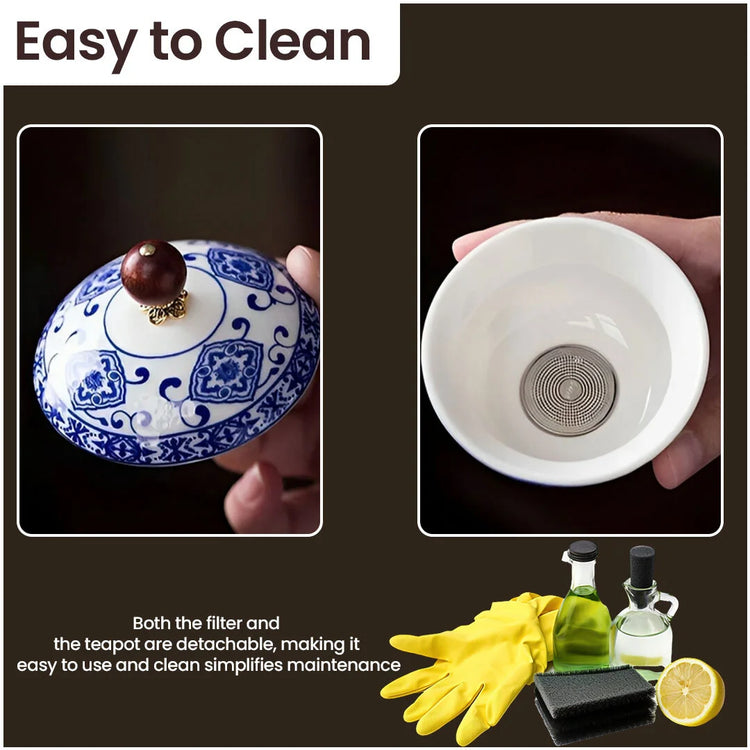 Classic Ceramic Chinese Tea Set
