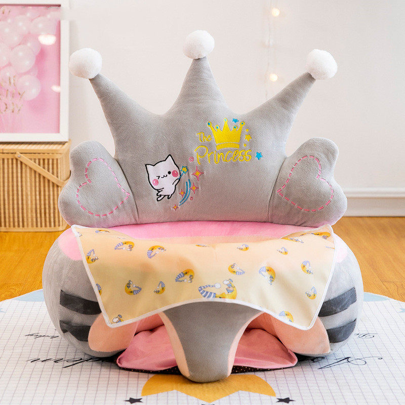 Baby Support Chair with Toy Arch - Soft Sitting Aid