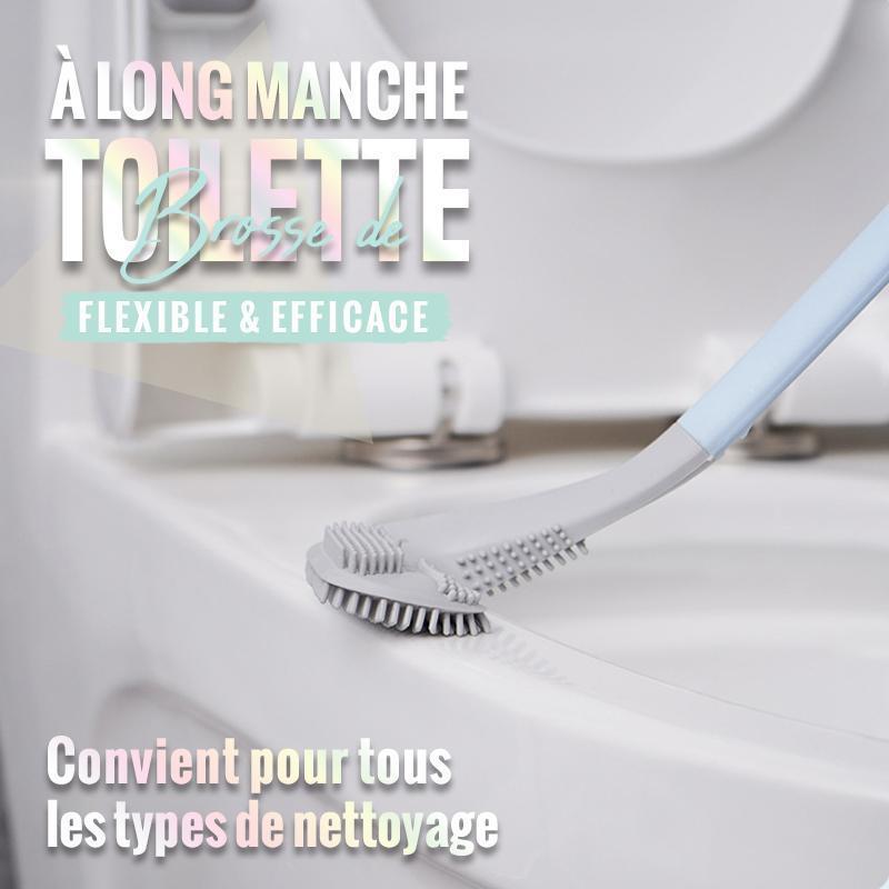 Extended Handle Toilet Brush Cleaner