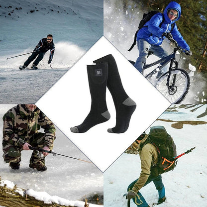 Warm Rechargeable Heated Socks with Adjustable Heat