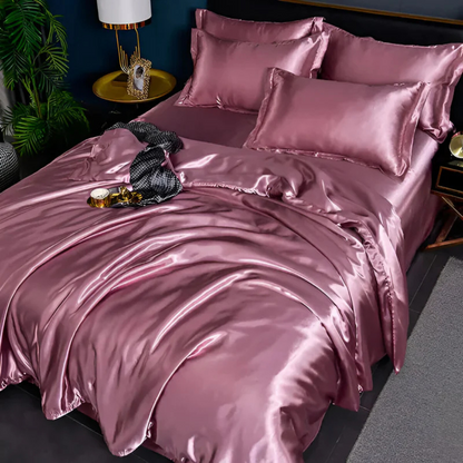 Luxury Soft Silk Bed Sheets Set