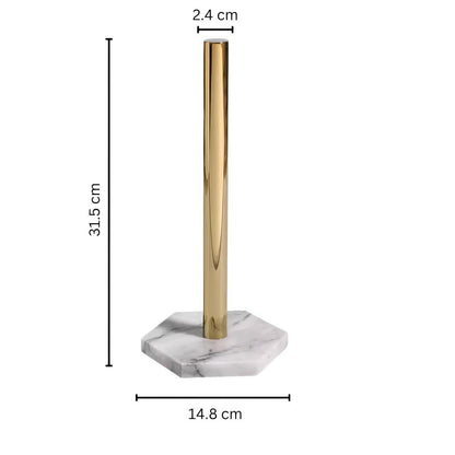 Luxury Marble Paper Towel Stand