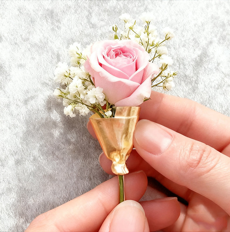 Floral Style Pin Brooch