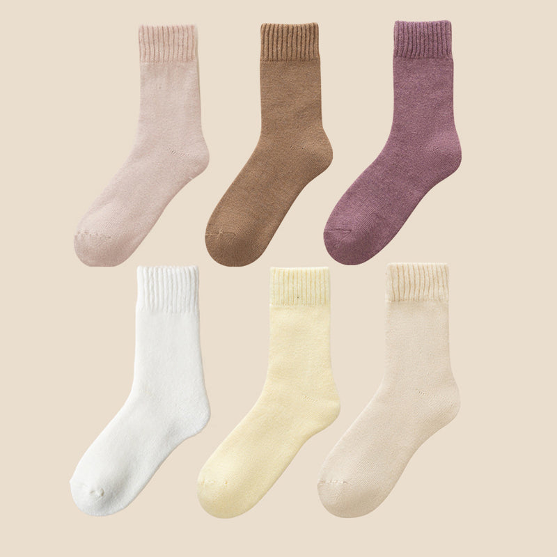 Soft Warm Men Women Thermal Velvet Socks