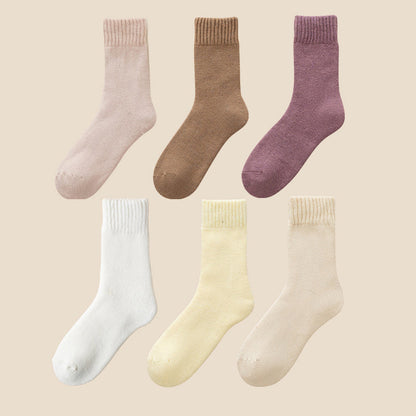 Soft Warm Men Women Thermal Velvet Socks