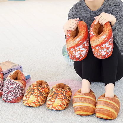 Cozy Bread Soft Slippers