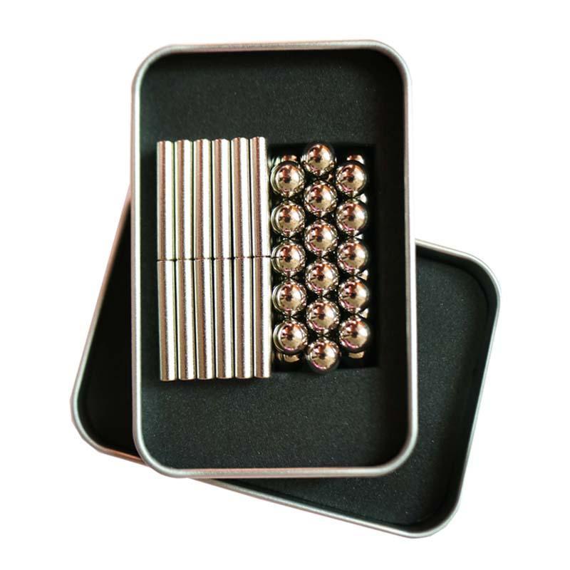 Magnetic Building Sticks and Balls Set for Kids