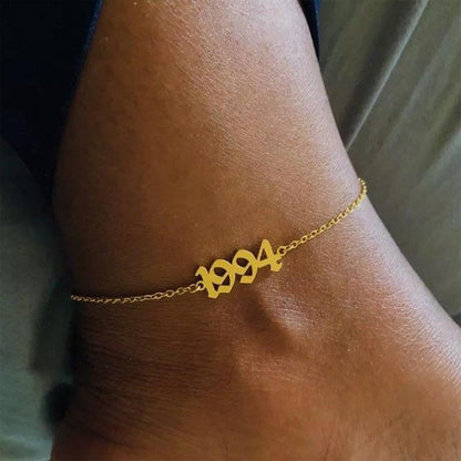 Classic Silver Chain Anklet