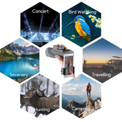 Waterproof HD Compact Monocular Telescope
