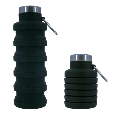 Compact Folding Water Bottle - Lightweight Travel Cup