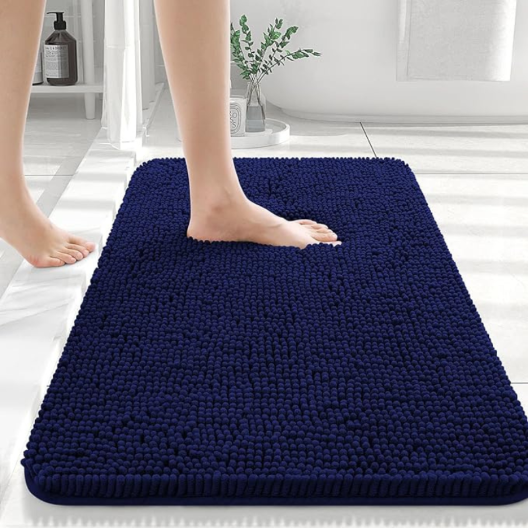 Plush Bathroom Floor Mat