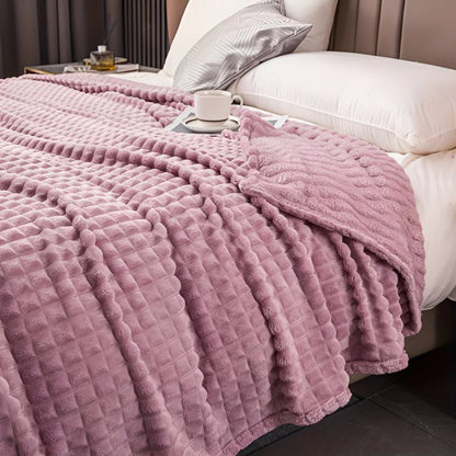 Cozy Plush Fleece Throw Blanket